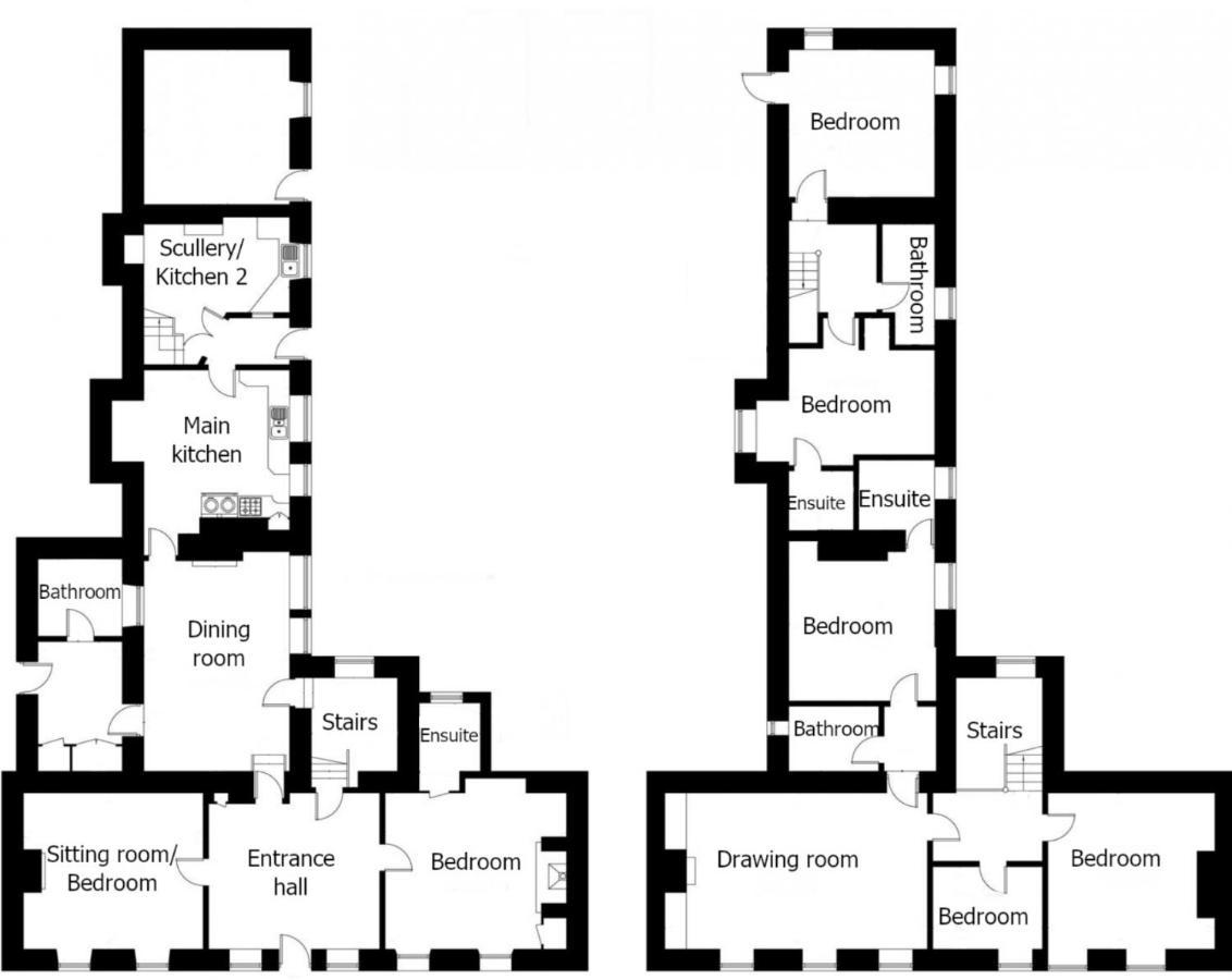 Topside House - Beautiful 7 Bedroom House With Hottub Wifi And Parking Near Bath Wells Frome Oakhill Zewnętrze zdjęcie